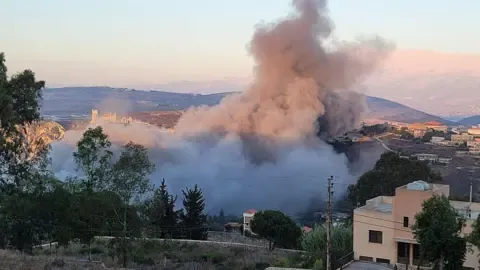 Israel's Bombing Raids Strike South Lebanon