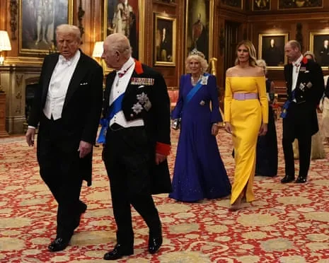 Royals Present Red Carpet During Demonstrations; Jimmy Kimmel Taken Off Air Due To Kirk Comments