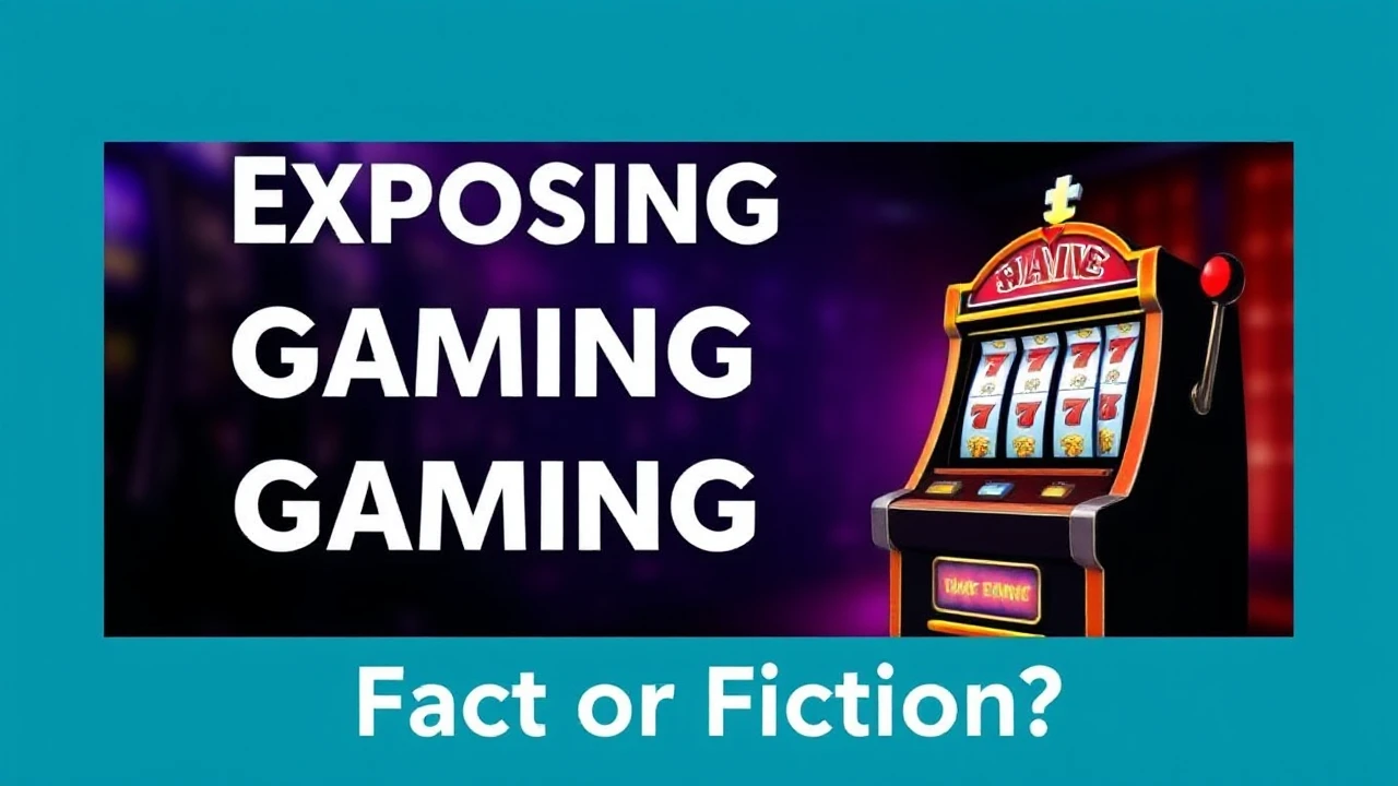 Exposing Internet Gaming Machine Myths: Fact or Fiction?