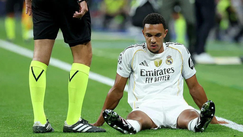 Trent Alexander-Arnold sustains premature blow in Real Madrid Champions League fixture