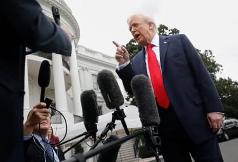 Ex-President Trump Confronts Down Under Correspondent, Confirms Talks with Albanese